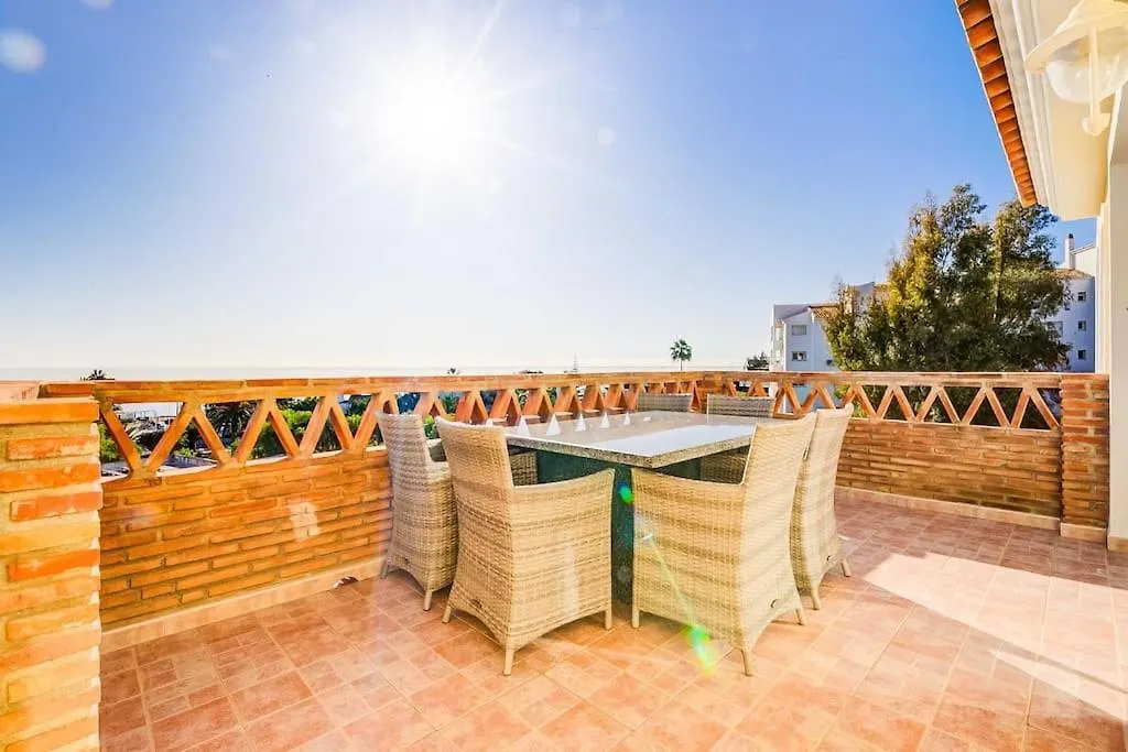108-Villa, 2 Minutes Walk To The Beach, Heated Pool Malaga 0*,