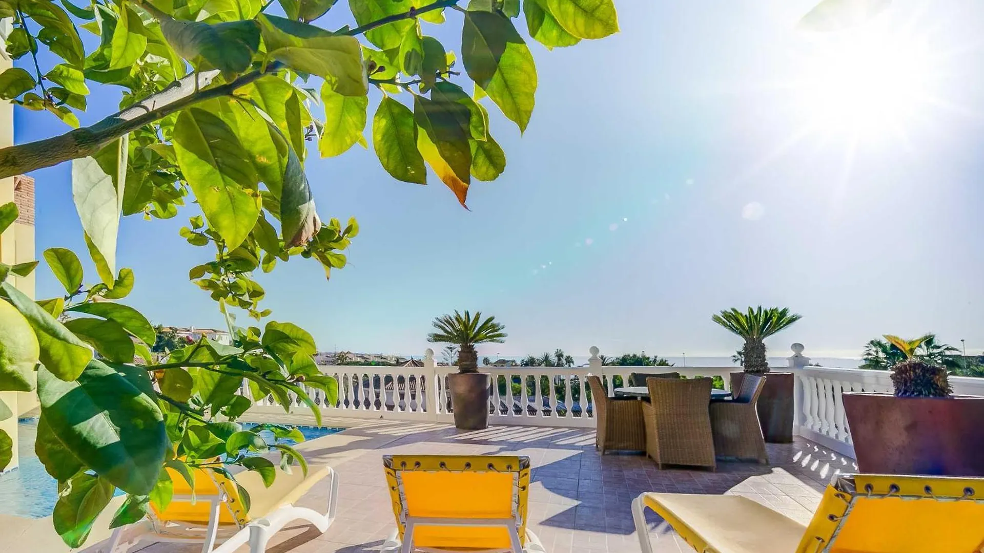 108-Villa, 2 Minutes Walk To The Beach, Heated Pool Malaga 0*,